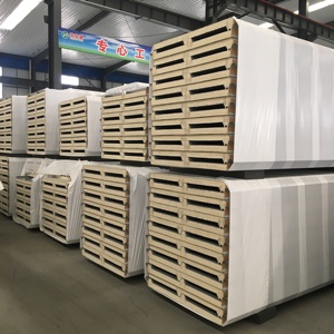 Panel Sándwich de PU/PIR para Pared Exterior Personalizado, Láminas de PPGI de Alta Calidad, Ignífugas e Insonorizantes, Paneles de Aislamiento Ignífugos - Product Image 6
