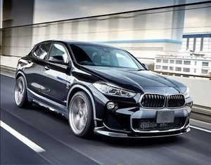 Runde parti Auto in fibra di carbonio per 2018 2021 <span class=keywords><strong>BMW</strong></span> <span class=keywords><strong>X2</strong></span> F39 nuovo prodotto lancio del lato anteriore con labbro anteriore diffusore posteriore alettone superiore - Product Image 1