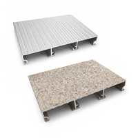Revêtement de terrasse en profilé aluminium 6063 - Antidérapant, imperméable, écologique, pour plateformes de parc