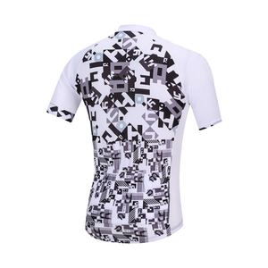 Vente chaude maillots de vélo à manches courtes vêtements de cyclisme à séchage rapide pour le Sport de plein air maillots de cyclisme respirants d'équipe personnalisés - Product Image 3