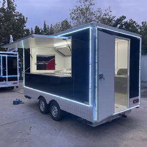 Sortie d'usine, vente chaude, remorque mobile multifonctionnelle, restauration rapide, collations, boissons alcoolisées, boissons, crème glacée - Product Image 2