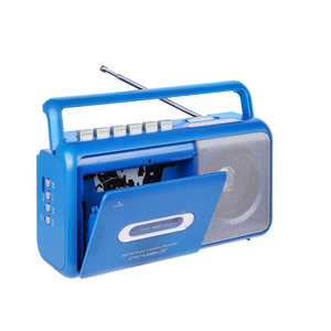 Retro Portable Cassette Recorder AM FM Radio BT <b>USB</b> TF Card Dual <b>Speakers</b> For Home Office Travel Use Stereo Boombox - Product Image 1