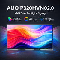 AUO P320HVN02.0 Écran LCD TFT 32 pouces 1920x1080 LCM 99% sRGB 500 Nits pour l'intégration d'affichage commercial