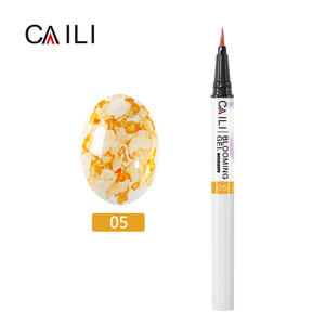 Bolígrafo de <span class=keywords><strong>Gel</strong></span> para uñas, pluma de grafiti para salón de manicura, Color neón, Uv, OEM, Etiqueta Privada, venta al por mayor, nuevo - Product Image 6