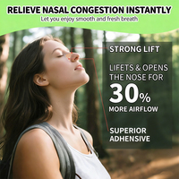 Patch nasal transparent anti-ronflement en forme de papillon, best-seller Amazon 2026