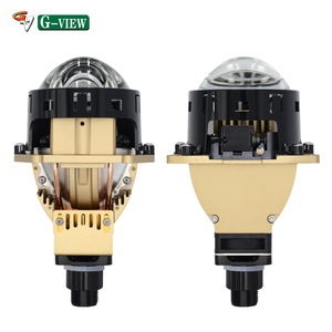 Faros LED automotrices Bi-LED Proyector Lente Aftermarket Auto Light Retrofit Kits H4 H7 9005 9006 Bi LED Proyector Faro - Product Image 3