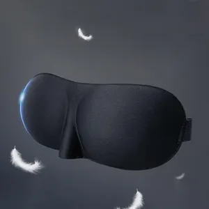 Masque pour les yeux 3d, masque pour dormir la nuit, blocage 3d, léger, doux et confortable