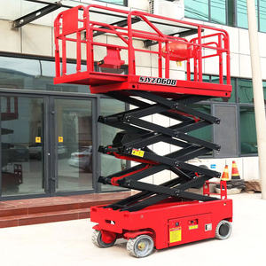 Plataforma Elevadora de Tijera Hidráulica Autopropulsada Haolong HL-SJJ-10M con Mesa de 2100x1100 mm para Empresas de Publicidad - Product Image 3