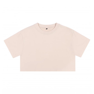 Camiseta Corta de Punto para Mujer, Estilo Y2K, Ajustada, Informal, 100% Algodón, Venta al Por Mayor, Personalizable - Product Image 6