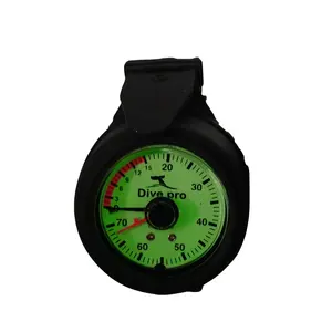 Medidor luminiscente cara 70m resistente al agua Dgft reloj de buceo profesional