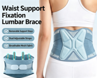 Ceinture de soutien lombaire respirante pour soulager les douleurs du bas du dos, la sciatique et les hernies discales