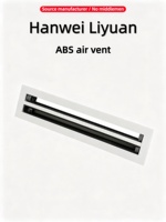Grilles de ventilation linéaires en aluminium anti-oxydation dissimulées pour les terminaux de climatisation centrale des halls d'hôtel