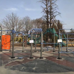 <span class=keywords><strong>Parque</strong></span> ajustar barras paralelas equipo de ejercicio al aire libre equipo de entrenamiento callejero - Product Image 3