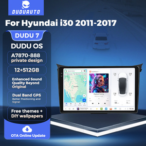 DUDUAUTO UIS7870 Radio de coche sistema inteligente reproductor Multimedia Car-play para Hyundai I30 Elantra <span class=keywords><strong>GT</strong></span> 2011 2012 2013 2014-2017 - Product Image 4