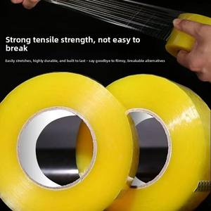 Pita Perekat Kemasan BOPP Akrilik Satu Sisi Kustom, Kuat, Tahan Panas, Transparan, Tahan Air, 45mm 50m 100m, untuk Penyegelan Karton - Product Image 5