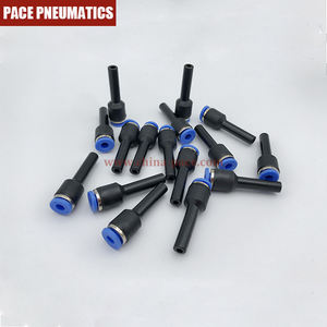 เสียบปลั๊กลดพลาสติกตรงในอุปกรณ์นิวเมติกแอร์สำหรับ PU Airline PGJ 1/4, 5/32, 3/16,1/4, 5/16, 3/8, 1/2 - Product Image 4