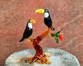 Figura de flamenco colorida hecha a mano, artesanía de resina, estatua decorativa de pájaro para la sala de estar, decoración del hogar, regalo de cumpleaños - Product Image 4