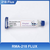RMA-218 Sans plomb, sans halogène, sans nettoyage, Huile à souder 218, Agent en seringue, Pâte de flux BGA, Flux de colophane