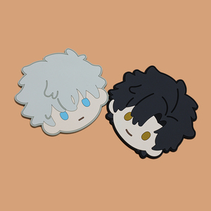 Fabricación de Posavasos Personalizados de Alta Calidad con Diseño de Anime y Dibujos Animados, Posavasos de PVC Hechos a Mano por Proveedor - Product Image 1