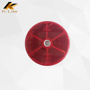 K-lite Usine E-MARK Multicolore 60MM <span class=keywords><strong>Réflecteur</strong></span> Rond <span class=keywords><strong>pour</strong></span> Moto Électrique <span class=keywords><strong>Vélo</strong></span> Sécurité Réfléchissant Avertissement Accessoire - Product Image 4