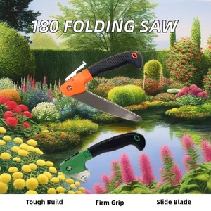 Sierra de Poda Plegable de Acero de Grado Industrial con Hoja Plegable de Carbono, Motosierra de Bolsillo para Camping y Aplicaciones en Plástico - Product Image 2