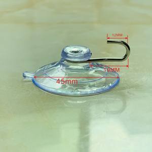 Crochet à ventouse adhésif puissant pour verre, sans perçage, fixation murale, salle de bain, cuisine, sans trace, crochet à vide, moulage plastique par injection - Product Image 3