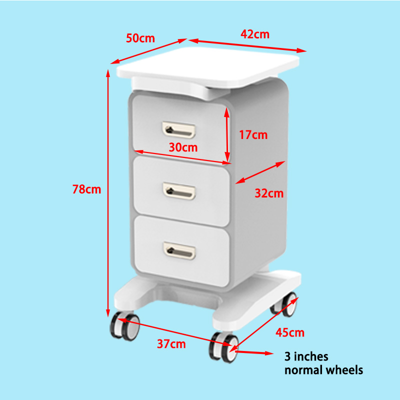 Dimensioni del tavolo-42 * 50cm-bianco