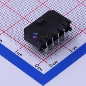 X3025WR-04-9TSN Wire-to-Board Pin Header Bent Lead Through Hole,P=3mm Connector 1x4P 3mm Right Angle Insert 4P - Product Image 2