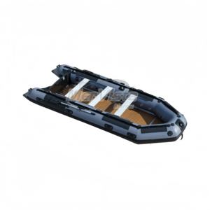 Bote Inflable Popular y Económico <span class=keywords><strong>de</strong></span> 530 cm <span class=keywords><strong>de</strong></span> Alta Calidad en Gris Oscuro, Perfecto para Pesca y Diversión Familiar, con Certificación CE - Product Image 1