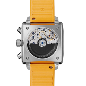 High-end genç moda rahat stil otomatik Chronograph hareketi yaratıcı tasarım paslanmaz çelik izle - Product Image 3