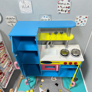 <span class=keywords><strong>Toffy</strong></span> Friends โต๊ะในครัวสำหรับเด็กสไตล์โมเดิร์นเฟอร์นิเจอร์ไม้จำลองสำหรับห้องนั่งเล่น - Product Image 2