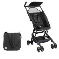 Poussette bébé pliable automatique BAB WAY, poussette de voyage compacte adaptée aux avions, pliage en un clic pour nouveau-nés jusqu'à 3 ans