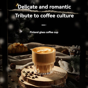 Taza de Café de Vidrio 160-330ml, Apta para Lavavajillas, Segura para Alimentos, para Americano Helado, Cold Brew, Latte Art, Bebidas, Jugos, Té de Flores, Estilo Minimalista - Product Image 5