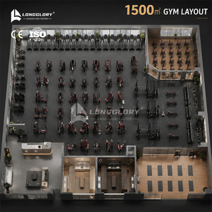 Long Glory Solución Integral Comercial: Máquinas de Entrenamiento de Fuerza con Placas de Acero para Gimnasios de 1500 m² - Product Image 2