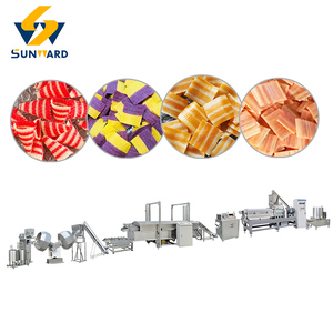 Línea Completa de Producción de Snacks Fritos, Extrusora de Doble Tornillo para Snacks Fritos Tipo Bugles, Máquina para <span class=keywords><strong>Doritos</strong></span> Fritos - Product Image 2