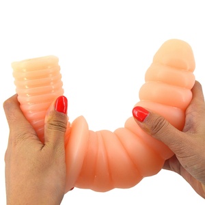 Dildo anal grande de 11 pulgadas de largo y 2.16 pulgadas de diámetro con mango, juguete sexual estimulante, popper anal, tapones anales suaves para hombres - Product Image 2
