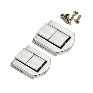 Hot bán hộp đồ trang sức khóa hộp Latch clasps Antique sắt ổ khóa <span class=keywords><strong>Hasp</strong></span> khóa rượu vang bằng Gỗ Hộp Quà Tặng Túi xách khóa phần cứng - Product Image 4