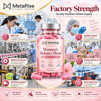 Capsules d'acide folique, d'acide hyaluronique et de probiotiques, marque privée OEM, complément nutritionnel pour la beauté et la digestion, 60 unités