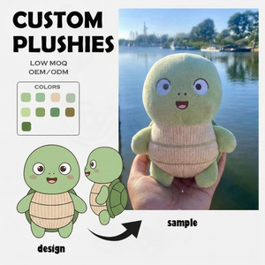 Juguetes <span class=keywords><strong>de</strong></span> Peluche Personalizados, Diseño <span class=keywords><strong>de</strong></span> Muñeca, Suéter Tejido Bonito, <span class=keywords><strong>Tortuga</strong></span>, Souvenirs del Eco-Park, Gato Negro, Animales <span class=keywords><strong>de</strong></span> Peluche Personalizados, Mascota, Muñeca <span class=keywords><strong>de</strong></span> Trapo Personalizada - Product Image 1
