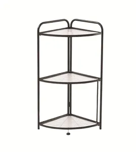 Estante de almacenamiento plegable multicapa para cocina, estantería esquinera de almacenamiento - Product Image 1