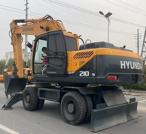 รถขุดไฮดรอลิกมือสองคุณภาพสูง Hyundai 210w-9 ขนาด 21 ตัน Hyundai 210-9 150W-7 150W-9 210W-7 210W พร้อมจำหน่าย - Product Image 4