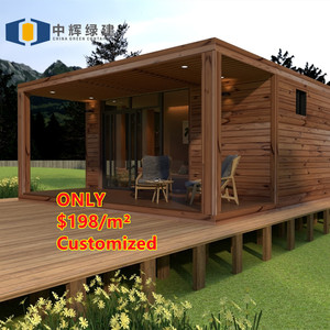 CGCH Luxury Modular Giá Rẻ Phong Cách Hiện Đại Biệt Thự Nhà Kit Prefab Nhà Đo Tiny Gỗ Khách Sạn Nhà Biệt Thự Cho Holiday Hut - Product Image 1