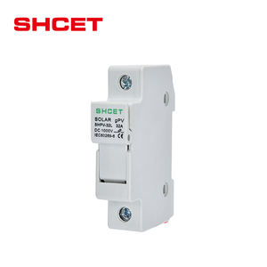 Fusibles DC Rail Din solaire 63a lien PV avec support DC 1000V Bases Box avec Kit de fusibles de haute qualité Boîte à fusibles - Product Image 1