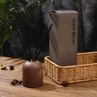 Anpassbare feuer lose Aroma therapie ätherisches Öl Diffusor Innen duft Rattan Ornamente für Kerze Geschenkset Gl