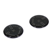 Etiqueta Epoxi RFID Personalizada a Prueba de Agua, ISO14443A 13.56MHz 30mm 213, Etiquetas NFC para Etiquetas Inteligentes Programables, Acceso a Redes Sociales