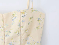 Robes décontractées à col carré pour femmes, nouvelle collection été 2026, robe trapèze sans manches à imprimé floral sexy pour les vacances