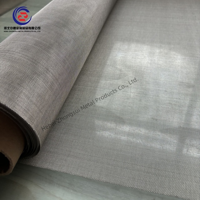 Factory Price 304 316 Stainless Steel Woven Wire Mesh / Plain Weave Metal Mesh Screen for Filtration