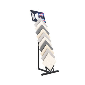 Yiree Nhà Máy Phong Cách Hiện Đại Gốm Sàn Đá <span class=keywords><strong>Granite</strong></span> Đứng Tháp Đá Mẫu Và Gạch Đá Cẩm Thạch Showroom Hiển Thị Giá - Product Image 5