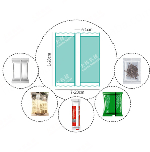 Machine d'emballage verticale automatique DXMACH DZD-420B pour l'emballage et le collage de sachets en film/feuille, acier inoxydable, 5-20 sachets/min, alimentaire - Product Image 4
