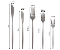 Ensemble de couverts en acier inoxydable mat doré de qualité supérieure, ensemble de couteaux, fourchettes et cuillères de luxe pour les dîners, les mariages et la vaisselle de restaurant